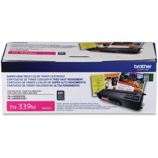 Picture of Brother Genuine TN339M Super High Yield Magenta Toner Cartridge