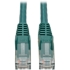 Picture of Tripp Lite Cat6 GbE Snagless Molded Patch Cable UTP Green RJ45 M/M 4ft 4'