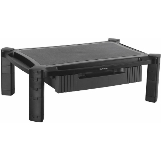 Picture of StarTech.com Adjustable Monitor Riser - Large - Drawer - Monitors up to 32"- Adjustable Height - Desk Monitor Stand