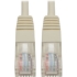 Picture of Tripp Lite Cat5e 350 MHz Molded UTP Patch Cable (RJ45 M/M), White, 15 ft.