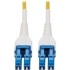 Picture of Tripp Lite Fiber Cable 100G SMF Duplex 9/125 OS2 LC/LC Armored Yellow 15M