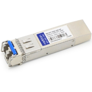 Picture of AddOn Cisco Meraki MA-SFP-10GB-LRM Compatible TAA Compliant 10GBase-LRM SFP+ Transceiver (MMF, 1310nm, 220m, LC, DOM)