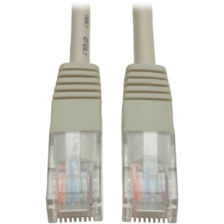 Picture of Tripp Lite 4ft Cat5e / Cat5 350MHz Molded Patch Cable RJ45 M/M Gray 4'