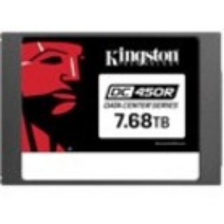 Picture of Kingston DC450R 7.68 TB Solid State Drive - 2.5" Internal - SATA (SATA/600) - Read Intensive