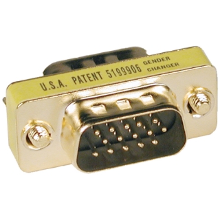 Picture of Tripp Lite Compact / Slimline VGA Video Gender Changer (M/M)