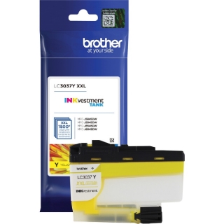 Picture of Brother Genuine LC3037Y Super High-yield Yellow INKvestment Tank Ink Cartridge