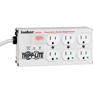 Picture of Tripp Lite Isobar Surge Protector Medical Metal 6 Outlet 15' Cord
