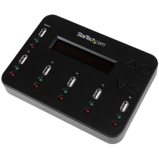 Picture of StarTech.com Standalone 1:5 USB Flash Drive Duplicator and Eraser - Flash Drive Copier