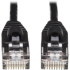 Picture of Tripp Lite Cat6a 10G Snagless Molded Slim UTP Network Patch Cable (M/M), Black, 10 ft.