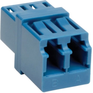 Picture of Tripp Lite Duplex Fiber Optic SMF Singlemode Network Coupler LC/LC