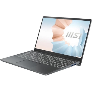 Picture of MSI Modern 14208 14" Ultrabook Laptop Intel Core i3-1115G4 8GB 512GB SSD Win10 Carbon Gray