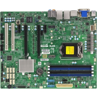 Picture of Supermicro X11SAE-F Workstation Motherboard - Intel C236 Chipset - Socket H4 LGA-1151 - ATX