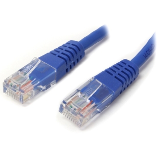 Picture of StarTech.com 10ft Blue Molded Cat5e UTP Patch Cable