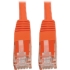 Picture of Tripp Lite Cat6 Cat5e Gigabit Molded Patch Cable RJ45 M/M 550MH Orange 35ft 35'