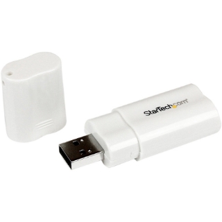 Picture of StarTech.com StarTech.com USB 2.0 to Audio Adapter - Sound card - stereo - Hi-Speed USB