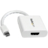 Picture of StarTech.com Mini DisplayPort to HDMI Video Adapter Converter - White