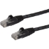 Picture of StarTech.com 5ft CAT6 Ethernet Cable - Black Snagless Gigabit - 100W PoE UTP 650MHz Category 6 Patch Cord UL Certified Wiring/TIA