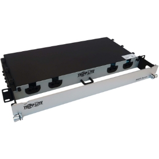 Picture of Tripp Lite Preloaded Fiber Panel 1U 4x 3x8F MTP/MPO-PC F/F 24F OM4 MMF 10M