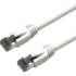 Picture of Axiom 7FT CAT8 2000mhz S/FTP Shielded Patch Cable Snagless Boot (White)