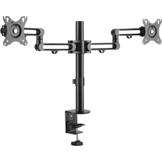 Picture of Tripp Lite DDR1327SDFC-1 Clamp Mount for Monitor, Flat Panel Display, HDTV - Black