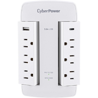 Picture of CyberPower CSP600WSURC5 Professional 6 - Outlet Surge with 900 J