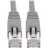 Picture of Tripp Lite Cat6a Snagless Shielded STP Network Patch Cable 10G Certified, PoE, Gray RJ45 M/M 7ft 7'