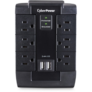 Picture of CyberPower CSP600WSU Professional 6 - Outlet Surge with 1200 J