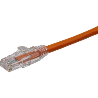 Picture of Axiom 9FT CAT6 UTP 550mhz Patch Cable Clear Snagless Boot (Orange) - TAA Compliant