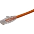 Picture of Axiom 9FT CAT6 UTP 550mhz Patch Cable Clear Snagless Boot (Orange) - TAA Compliant