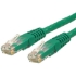 Picture of StarTech.com 12ft CAT6 Ethernet Cable - Green Molded Gigabit - 100W PoE UTP 650MHz - Category 6 Patch Cord UL Certified Wiring/TIA