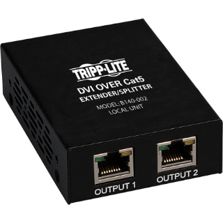 Picture of Tripp Lite DVI Over Cat5/Cat6 Video Extender Splitter 2-Port Transmitter 200'