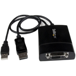 Picture of StarTech.com DisplayPort to DVI Dual Link Active Adapter, DisplayPort to DVI-D Adapter/Video Converter 2560x1600 60Hz, DP to DVI Adapter