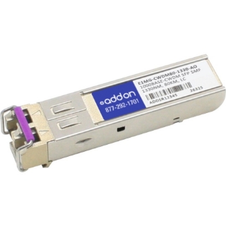 Picture of Brocade (Formerly) E1MG-CWDM80-1330 Compatible TAA Compliant 1000Base-CWDM SFP Transceiver (SMF, 1330nm, 80km, LC)