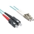 Picture of Axiom LC/SC Multimode Duplex OM4 50/125 Fiber Optic Cable 9m