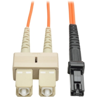 Picture of Tripp Lite 8M Duplex Multimode 62.5/125 Fiber Optic Patch Cable MTRJ/SC 26' 26ft 8 Meter