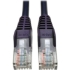 Picture of Tripp Lite 25ft Cat5 Cat5e Snagless Molded Patch Cable UTP Purple RJ45 M/M 25'