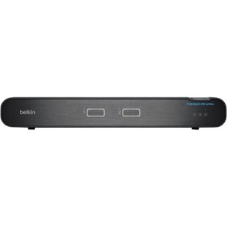 Picture of Belkin Universal 2nd Gen Secure KVM Switch, 2-Port Dual Head No CAC