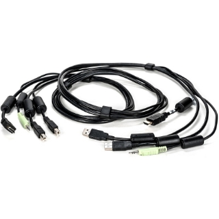 Picture of Vertiv Avocent USB Keyboard and Mouse, HDMI and Audio Cable, 6 ft. for Vertiv Avocent SV and SC Series Switches