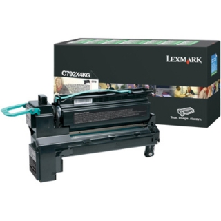 Picture of Lexmark C792X4KG Toner Cartridge - Black