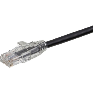 Picture of Axiom 9FT CAT6 UTP 550mhz Patch Cable Clear Snagless Boot (Black) - TAA Compliant