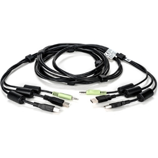 Picture of Vertiv Avocent USB Keyboard and Mouse, and Audio Cable, 10 ft. for Vertiv Avocent SV and SC Series Switches