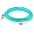 Picture of AddOn 48m LC (Male) to SC (Male) Straight Aqua OM4 Duplex LSZH Fiber Patch Cable