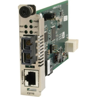 Picture of Transition Networks C2110-1011 Fast Ethernet Media Converter