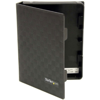 Picture of StarTech.com 2.5in Anti-Static Hard Drive Protector Case - Black (3pk)