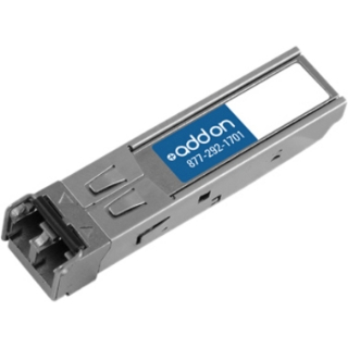 Picture of AddOn Finisar FTLF1721P1XCL Compatible TAA Compliant OC-48-EX SFP Transceiver (SMF, 1310nm, 40km, LC, DOM)