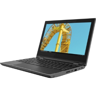 Picture of Lenovo 300e Windows 2nd Gen 81M9007UUS 11.6" Touchscreen 2 in 1 Notebook - HD - 1366 x 768 - Intel Celeron N4120 Quad-core (4 Core) 1.10 GHz - 4 GB Total RAM - 128 GB SSD - Gray