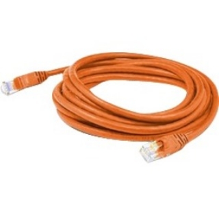 Picture of AddOn 10ft Non-Terminated Shielded Orange Cat6 STP Plenum-Rated Copper Patch Cable