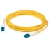 Picture of AddOn 80m LC (Male) to LC (Male) Straight Yellow OS2 Duplex LSZH Fiber Patch Cable