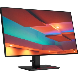 Picture of Lenovo ThinkVision P27h-20 27" WQHD WLED LCD Monitor - 16:9 - Raven Black