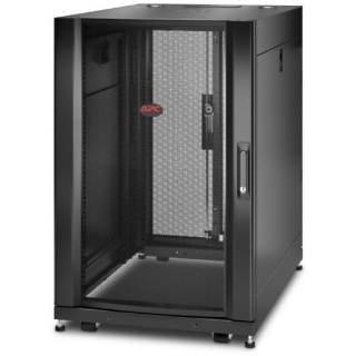 Picture of APC by Schneider Electric NetShelter SX 18U Server Rack Enclosure 600mm x 900mm w/ Sides Black